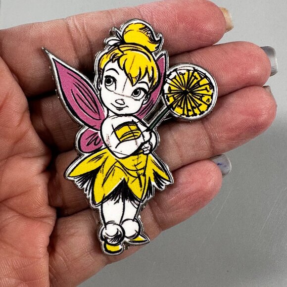 Disney Tinkerbell Fairy Animator Trading Pin Doll Jewelry Brooch Lapel Pin Badge - Picture 5 of 8